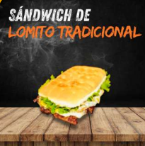 Sandwich de lomito tradicional
